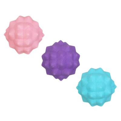 Мяч массажный 6,5см 3цв (1/6)