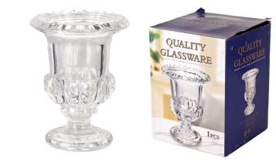 Ваза "Princess" 15см, v=280мл (стекло) (инд.коробка) (1/24)