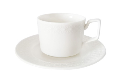 "Снежная королева" Пара чайная 220мл без отводки ф.круг (фарф.) (6/48)