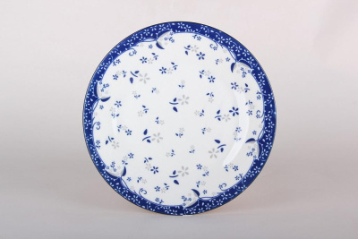 Тарелка десертная 20см Лён (фарф.) (12/72)