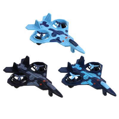 Истребитель инерц., свет, лопасти крутятся, 3хAG13, ABS, 21х15,2х6,5 см, 4диз ИГРОЛЕНД (8/96)