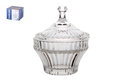 Ваза сервировочная с крышкой 10,5х12см (1/48)