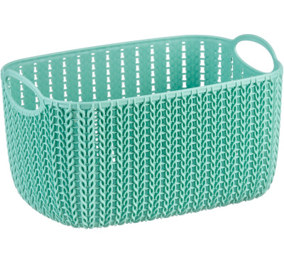 Корзинка ВЯЗАНИЕ 4л Фисташковый пласт.(1/12)