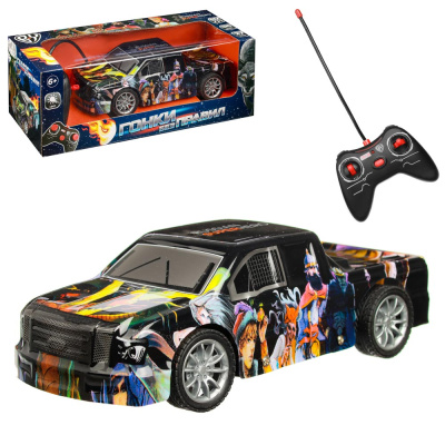 Машина РУ скоростн."Гонки без правил", 1:18, свет, ЗУ, АКБ,2ХАА, ABS, PVC, 28X14,5X10,5см ИГРОЛ 1/48