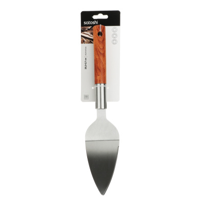 Лопатка, 28.2х5.7см, нерж.сталь, бук SATOSHI ЭКО (1/12/120)
