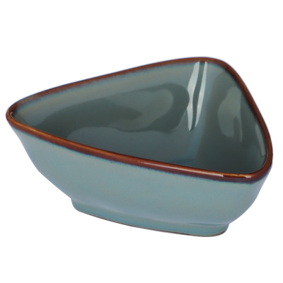 Розетка для соуса, 10x8х4см, фарфор, серый Ivlev Chef Органика (1/72)