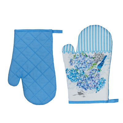 Прихватка-варежка, 100% хлопок, 17х28см Гортензия PROVANCE (1/12/144)