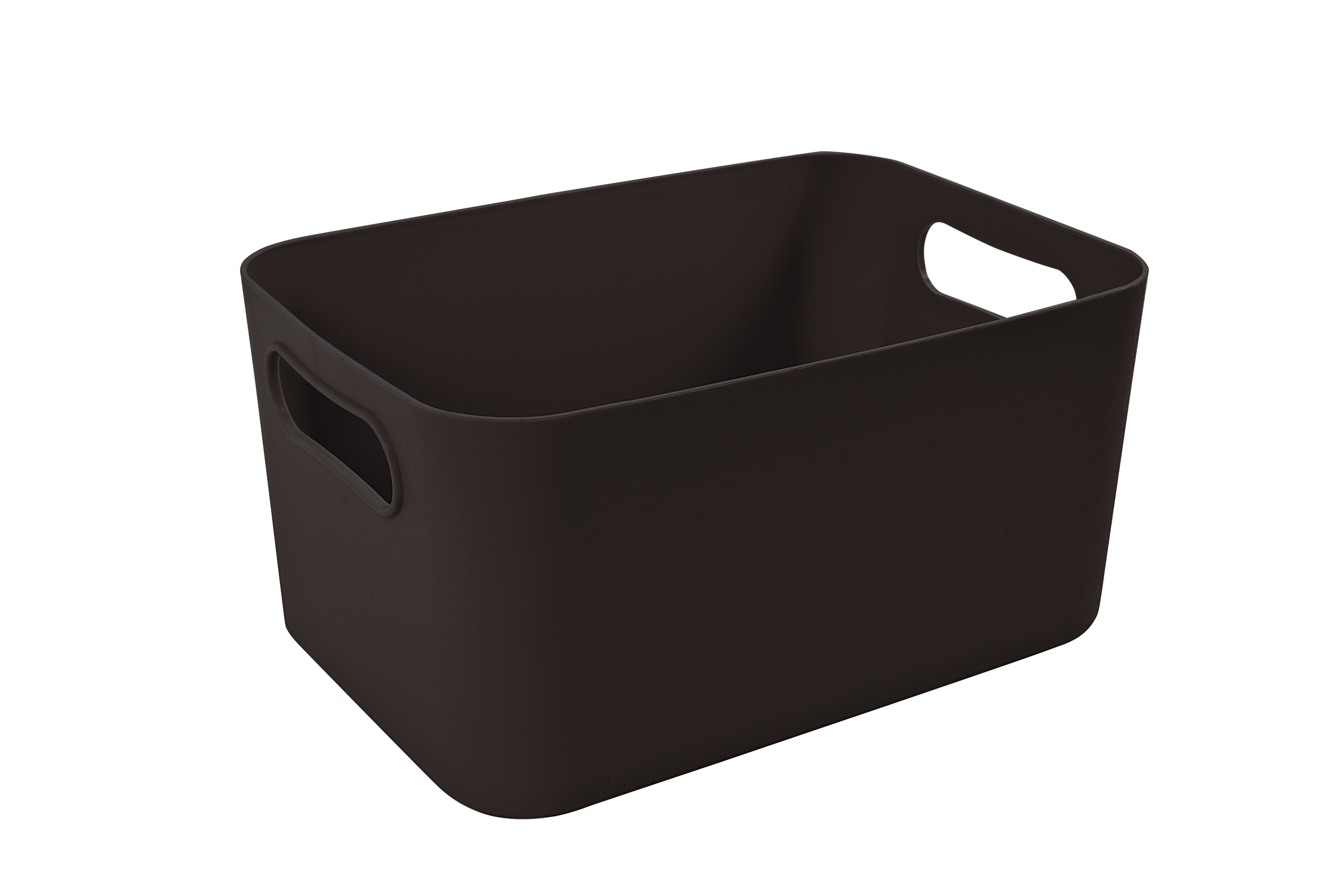 Корзинка д/хранения Вега 4л тем корич (1)