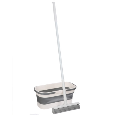 Набор: швабра 131 см, ведро 9,5 л VETTA (1/6)