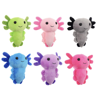 Мягкая игрушка "Аксолотль" с присоской, полиэстер, 18 см, цвета в ассорт. (1/54)