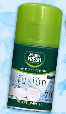 Освежитель воздуха сменный баллон Аромат чистоты 250 мл Master FRESH (1/12)