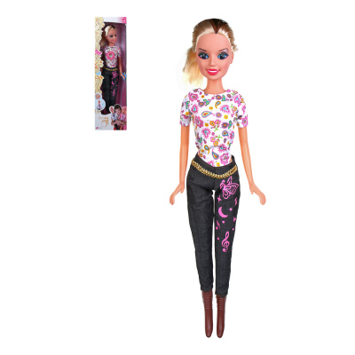 Кукла высокая 80 см, с озвучкой, 2хLR44, PVC, полиэстер, 28х12х98 см ИГРОЛЕНД (1/8)