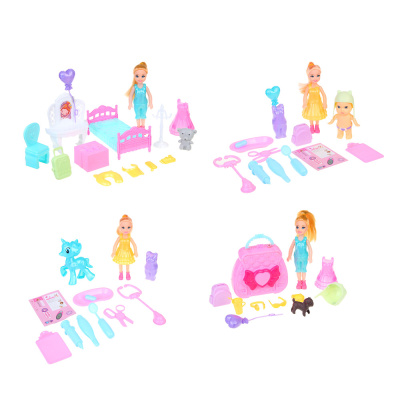 Кукла с аксесс., в пакете, PP, PVC, ABS, 22,1х5х22,5 см ИГРОЛЕНД (4/4)