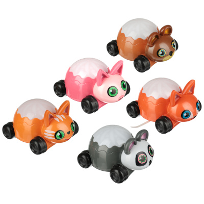 Каталка-проектор музыкальная, свет, звук, ABS, PVC, 3ААА, 14,5х11x8см, 5диз ИГРОЛЕНД (10/10)