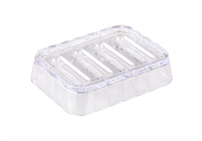 Мыльница "Кристалл" (прозрачный) пласт.(уп.37)