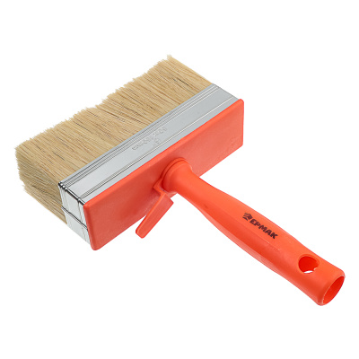 Кисть мини-макловица пластиковая ручка нат. щетина 50*150 ЕРМАК/ЕРМАК (1/6/96)