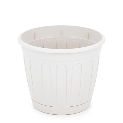 Горшок цв. "Дионис" 1,6л (белый) пласт.(уп.32)