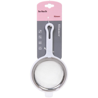 Сито металлическое в пластиковой оправе 9*17см (1/100)