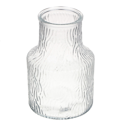 Ваза, 13х19,5 см, стекло, прозрачная (1/12)