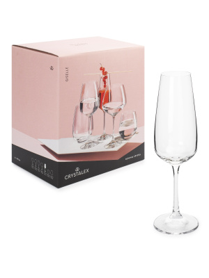 Набор бокалов для шампанского 190мл 6шт GISELLE (стекло) (1/8)