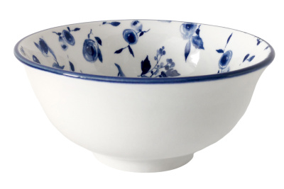 Бульонница 15см 600мл "Blue calico" фарф. (6/48)