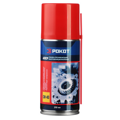 Смазка многофункциональная проникающая CM-40, 210 мл. РОКОТ (1/6)