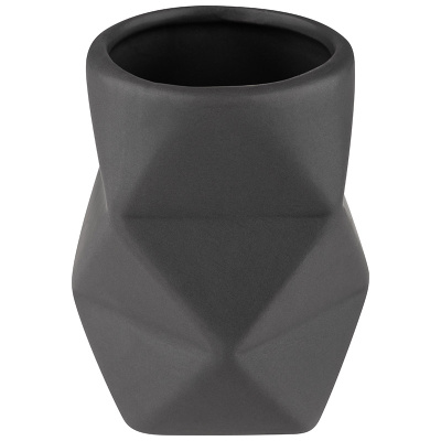 Стакан для ванной комнаты 8*8*11 см "Геометрия" (кер.) (4/36)