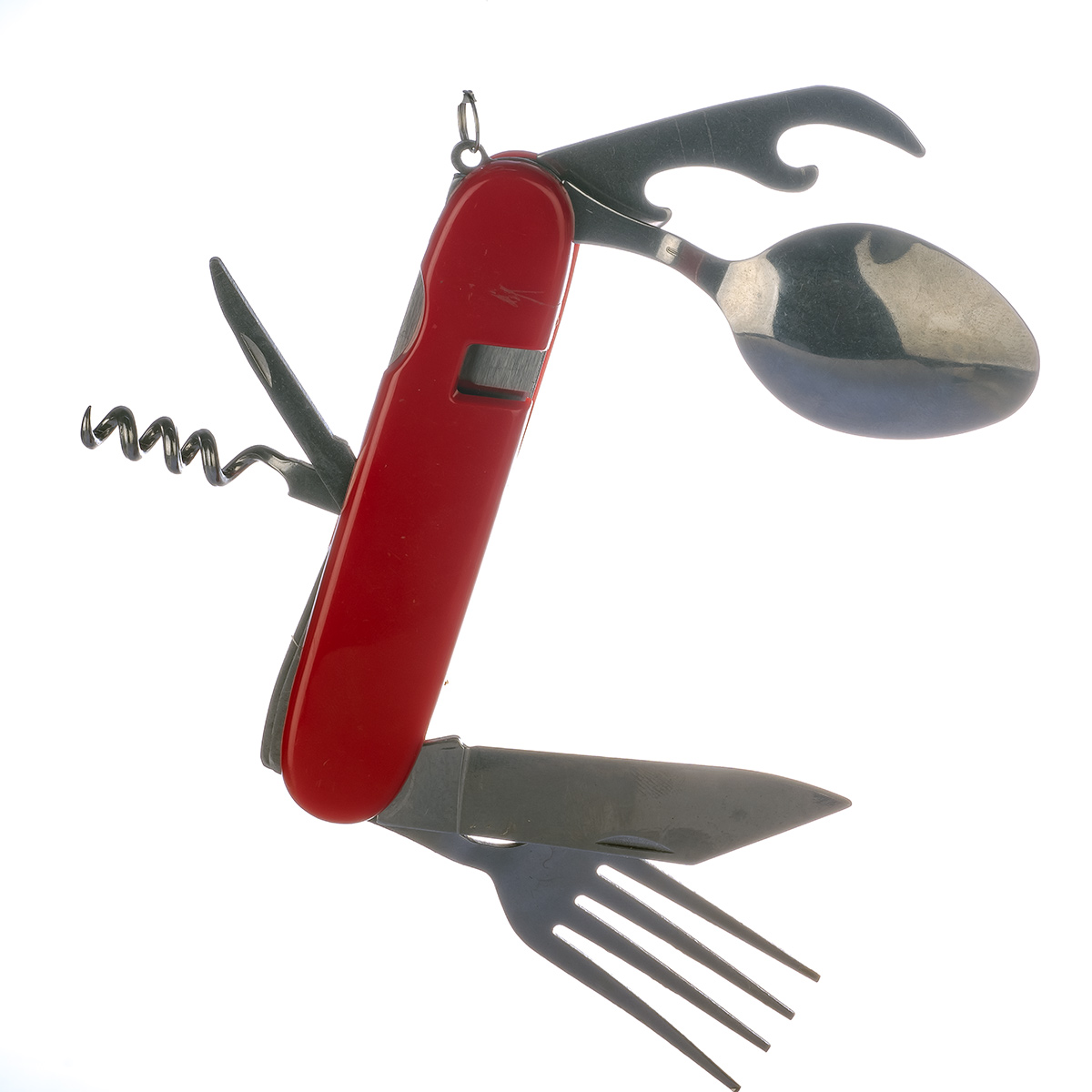 Нож туристический складной, ложка, вилка, 13833-9 (1/240)