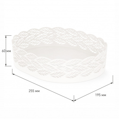 Сухарница "Эдем" (белый) (уп.22)