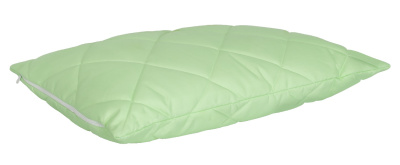 Подушка "Бамбук" 40х60 Микрофибра стег.полотно Зеленый (1/12(