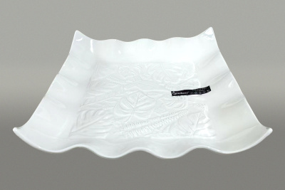 Блюдо квадратное 30х30см (фарф) (4/20)