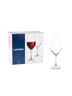Набор бокалов 580мл 6пр для вина Селест стекло (1/2)