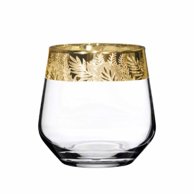 Набор 6 стаканов д/виски 390 мл с узором "Летний сад" п/у (1/4)