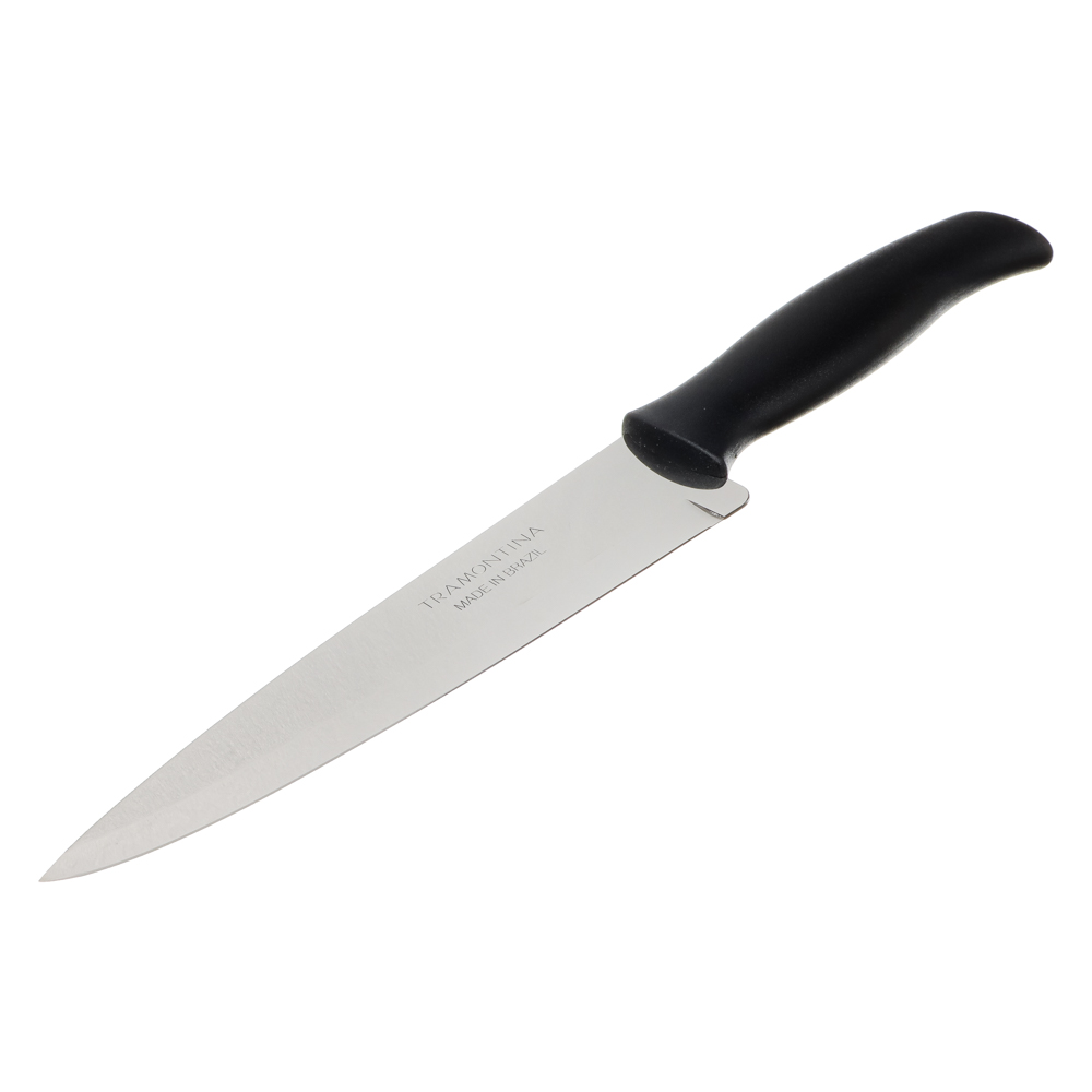 Нож кухонный 17,5cм Tramontina Athus (черная ручка) (12/120)