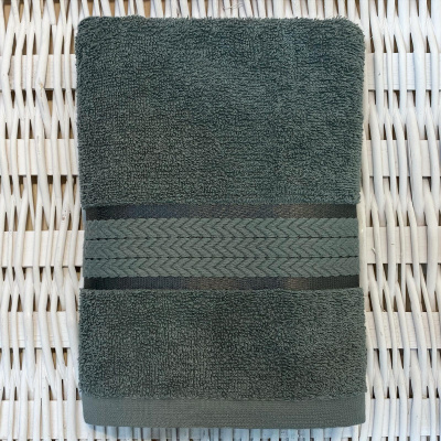 Полотенце махровое АМУР 40х65, 400гр./м2, нефритовый (1/10)