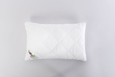 Подушка стеганая 60х40 "Эвкалипт" Baby Белый (1/12)