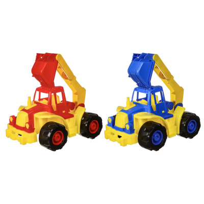 Машина - экскаватор, пластик, 64х22х20см РР 2017-026(1/10)