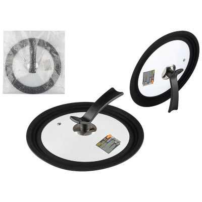 Крышка 24/26/28см универсальная VETRO-SPECIAL из закал стекла (1/8)