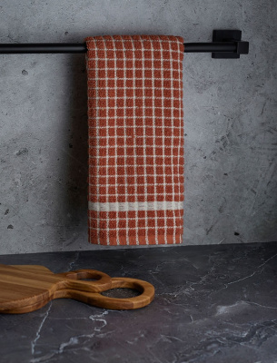 Полотенце кухонное махровое, 75% хлопок, 25% ПЭ, 38х60см PROVANCE Карамель (12/192)