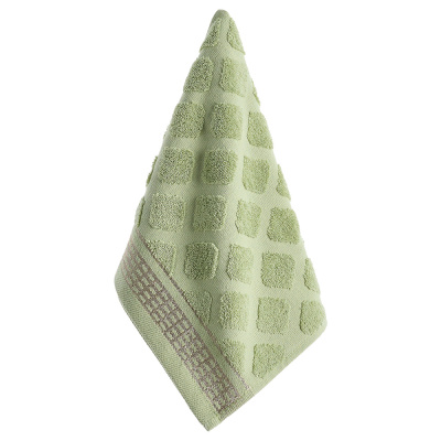 Полотенце махровое, 100% хлопок, 30х50см, 420гр/м, зеленый PROVANCE Эвкалипт (4/260)