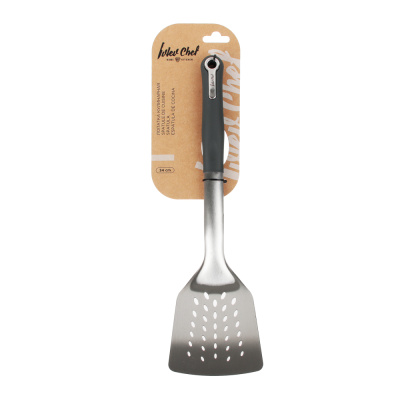 Лопатка с прорезями 34см, нерж.сталь Ivlev Chef Fusion (12/72)