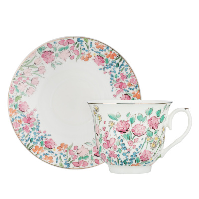 Набор чайный 2 пр., 225мл, фарфор MILLIMI Паола (1/24)