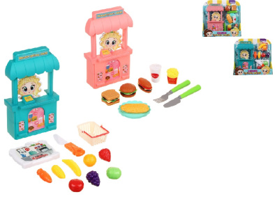 Набор игровой "Играем в магазин", пластик РР, 27х6х23,5см, 2 дизайна(1/72)