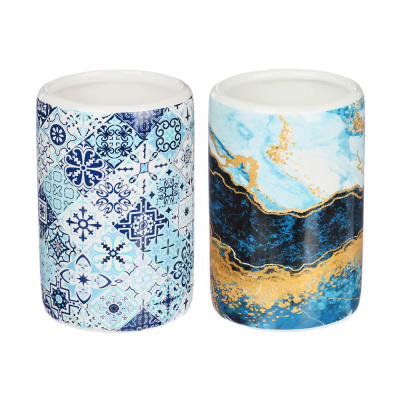 Стакан для ванной комнаты Rhombus, керамика VETTA (1/6)