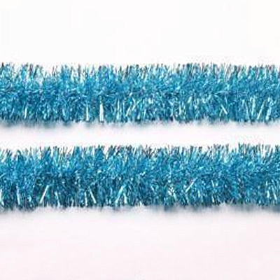 Мишура SYMTA-1623180, длина 2м 6 слоев, цвет голубой,ПЭТ (144)