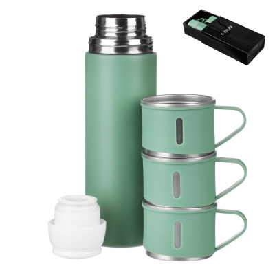 Набор 3пр термос 500мл и 2 кружки, нжс SATOSHI (1/24)