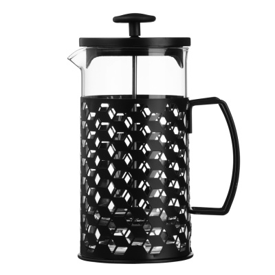 Френч-пресс 1000мл, стекло, нерж.сталь SATOSHI Монблан (1/24)