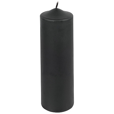 Свеча Deco 60*190 черная (1)