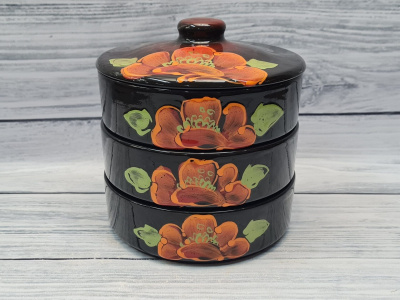 Набор для холодца "Подарочный" Мак черный (4)