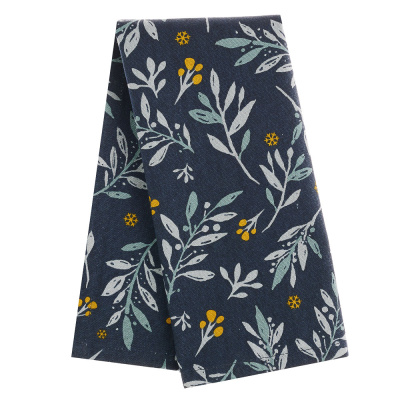 Полотенце кухонное, 100% хлопок, 40х60см, Ноэль синий PROVANCE (1/6/240)